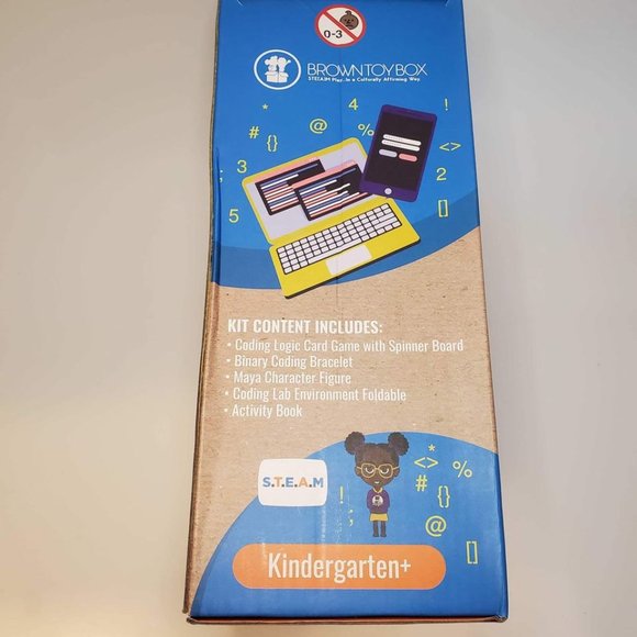NEW Brown Toy Box Coding and App Development Steam Kit/Kids Coding Activity Box - Picture 8 of 10